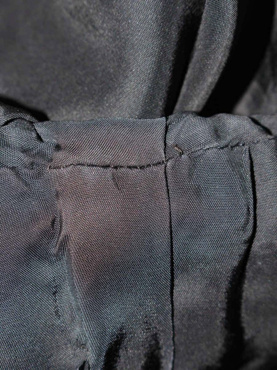 フォクシーブティック 35559 ジャケット 38 ネイビー ツイード ジップ