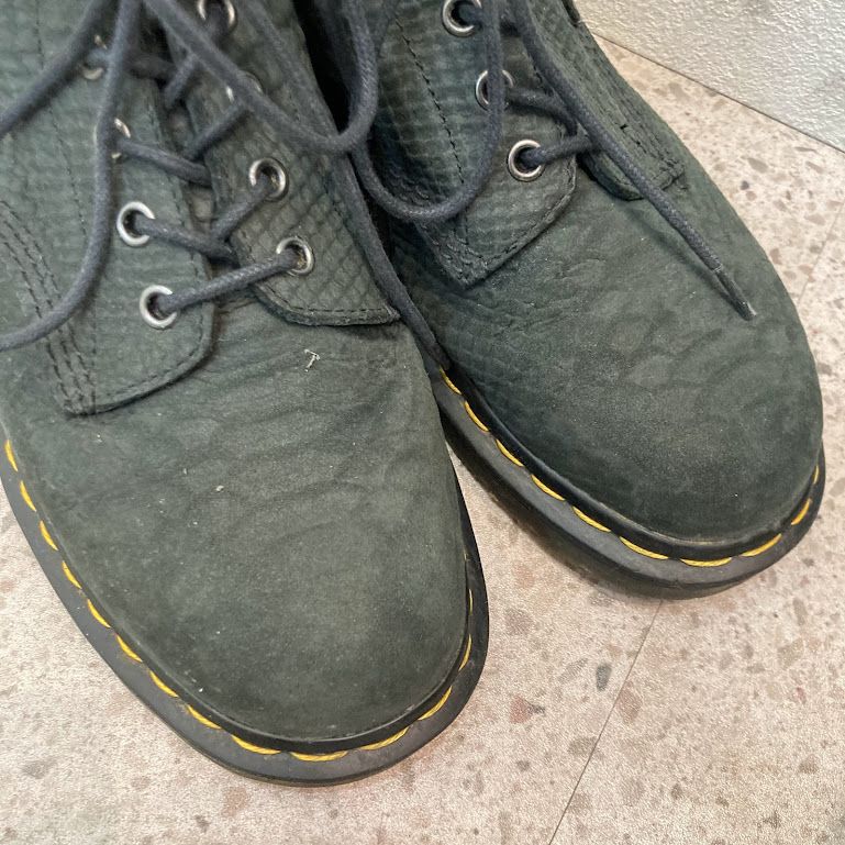 ◇ DR. MARTENS ドクターマーチン 1460 8ホールブーツ パイソン 型押し