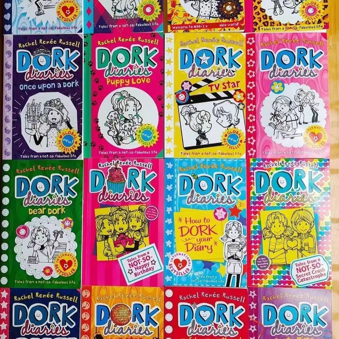 Dork Diaries ドークダイアリーズ 16冊 海外製絵本 知育 英語