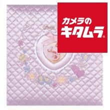ナカバヤシ ア-OLB-807|N-P フエルアルバム誕生用 ワンダフルベビー ピンク