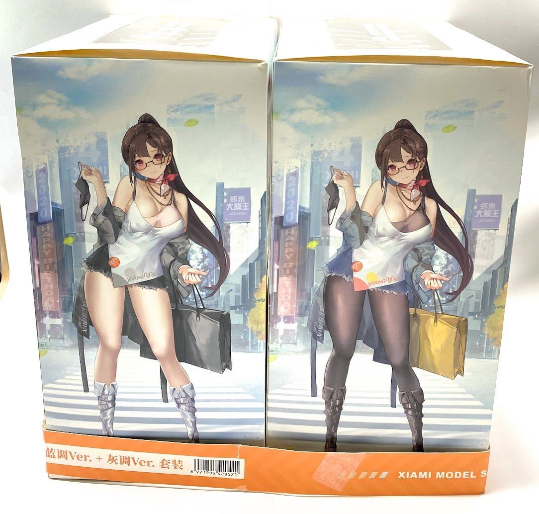 2体セット APEX × 蝦米大模王 XIAMI 4周年記念フィギュア 初めまして 