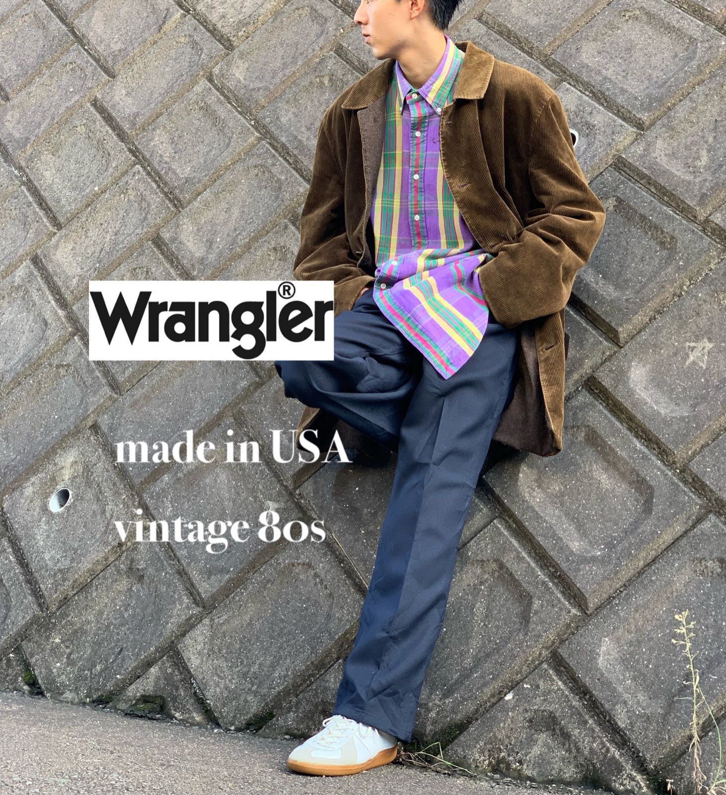 36×32 Wrangler ランチャー スタプレ made in usa