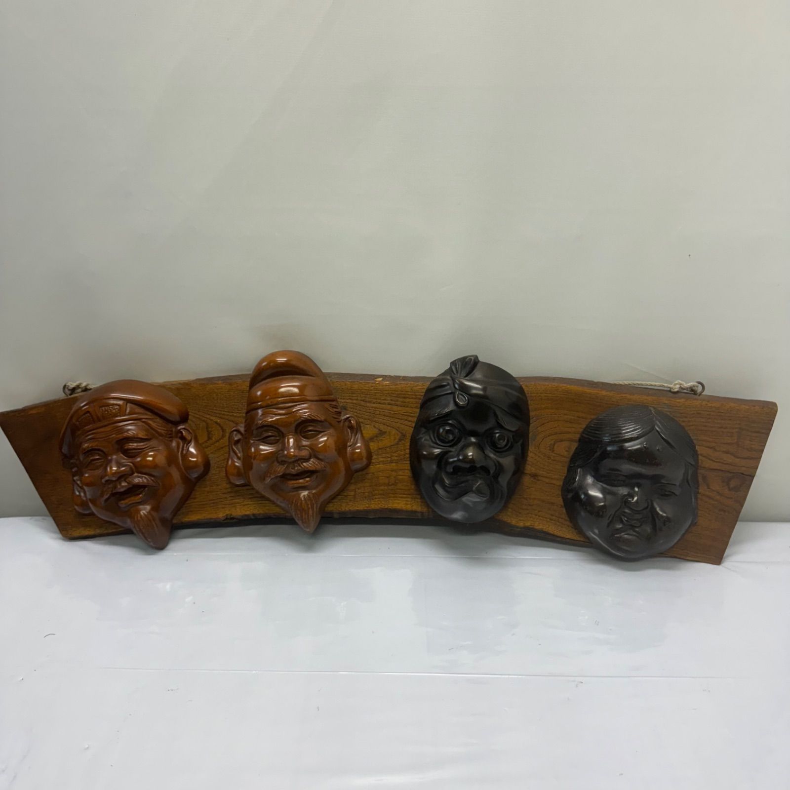 大黒天（大） 大黒様 置物 オブジェ 縁起物 雑貨 御影石 みかげ 七福神