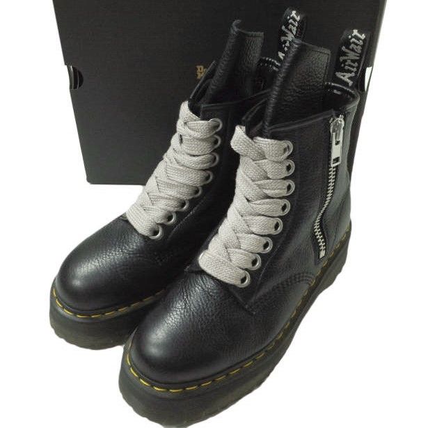 た*こ様 リックオウエンス✖️Dr. Martens 1460ブーツ Rick Owens x Dr.Martens リックオウエンス ドクターマーチン 別注