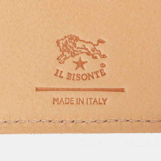 【新品未使用】 IL BISONTE イルビゾンテ 財布 二つ折り財布 SMALL WALLET SSW013-PV0005 【BLU】