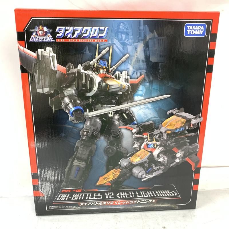 【中古品】ダイアクロン　DA-45 ダイアバトルスV2<レッドライトニング> Amazon | ダイアクロン DA-45 ダイアバトルスV2 | フィギュア・ドール 通販