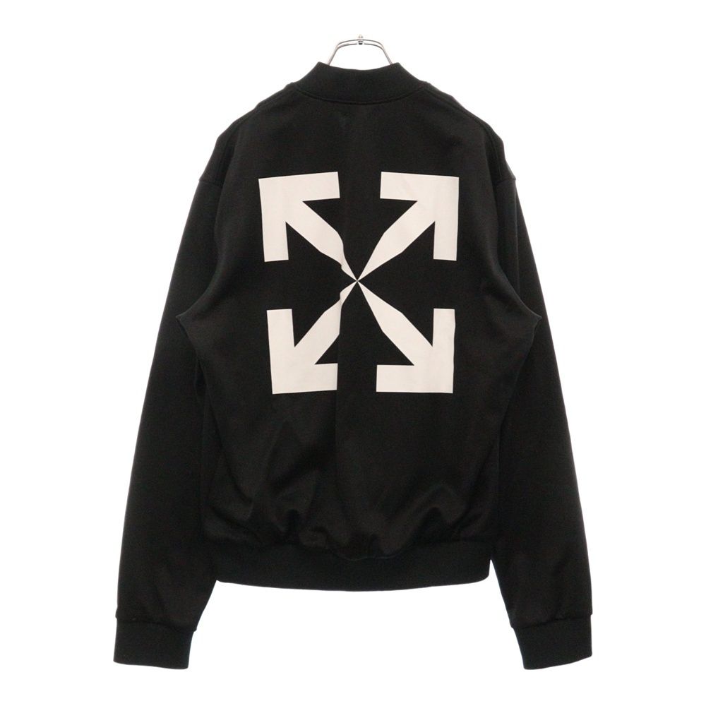 OFF-WHITE (オフホワイト) SLIM-FIT LOGOPRINT JERSEY TRACKJACKET 