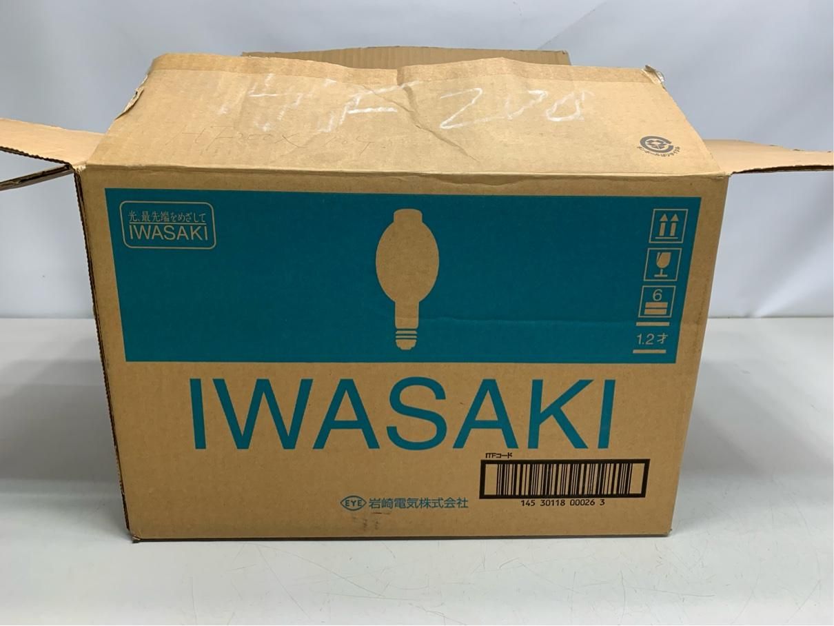貴重 未使用 水銀ランプ 11個セット HF200X 高圧 アイ 水銀ランプ アイ