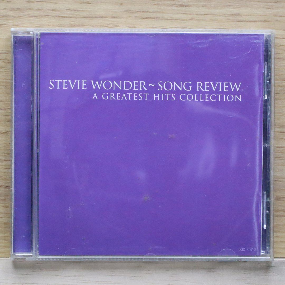 輸入盤CD☆スティービーワンダー/Stevie Wonder□ Song Review: A Greatest Hits Collection  □0731453075726/【アメリカ盤 /洋楽】D01506 - メルカリ