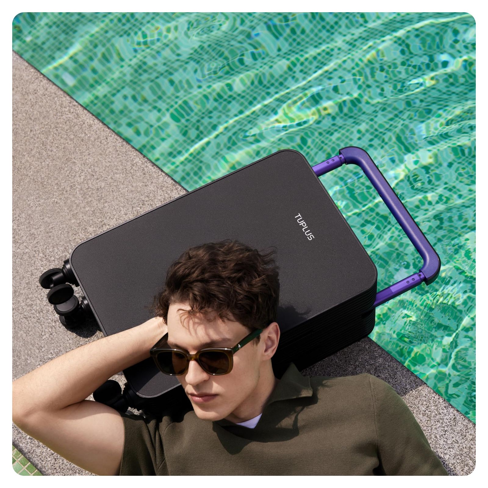 TUPLUS スーツケース ABS キャリーケース 大型 耐衝撃 キャリーバッグ 静音８輪 旅行 ビジネス 出張 TSAローク搭載 ンスシリーズ