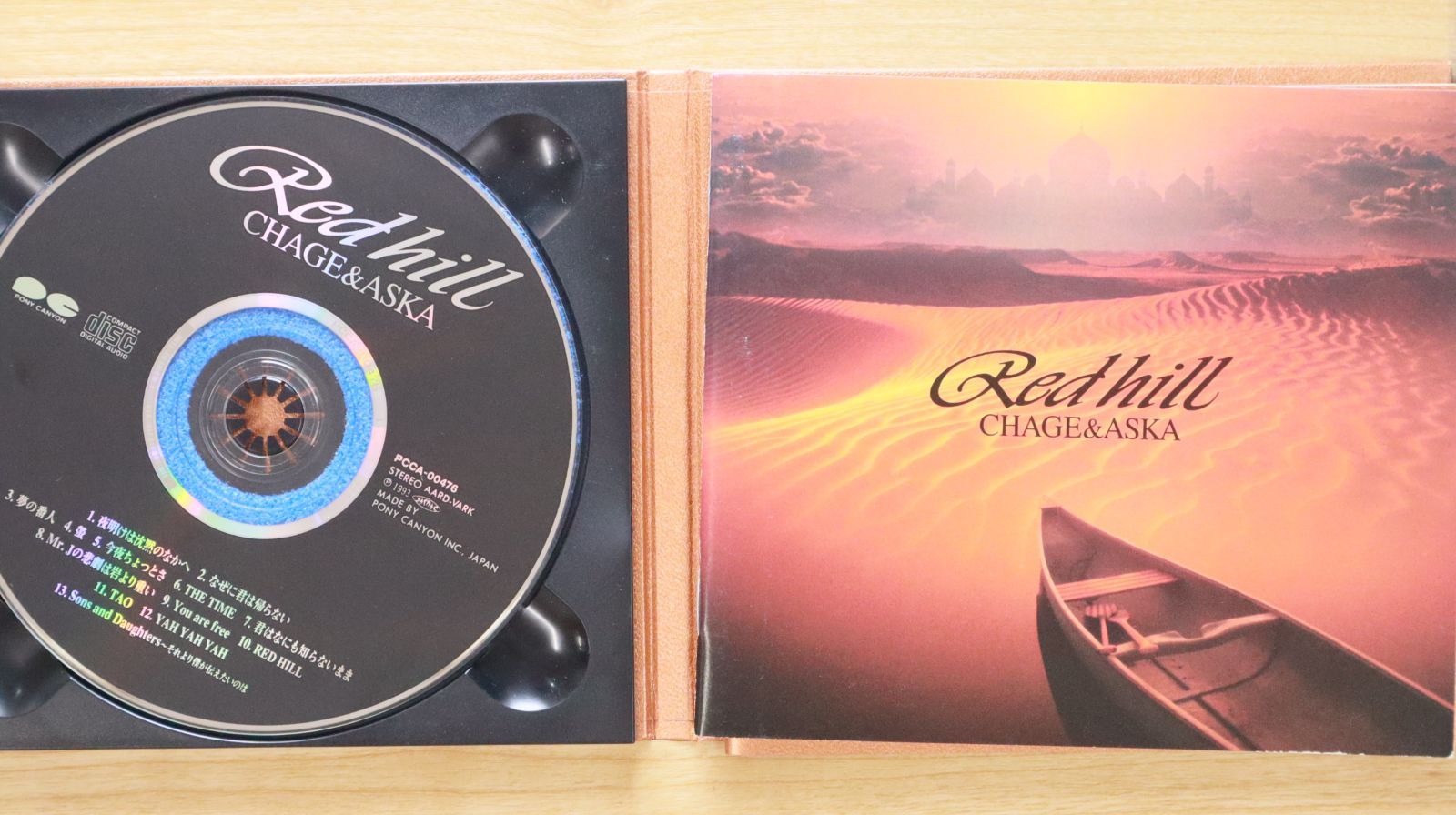 国内盤CD☆チャゲ&飛鳥/CHAGE and ASKA□ RED HILL 【PCCA00476