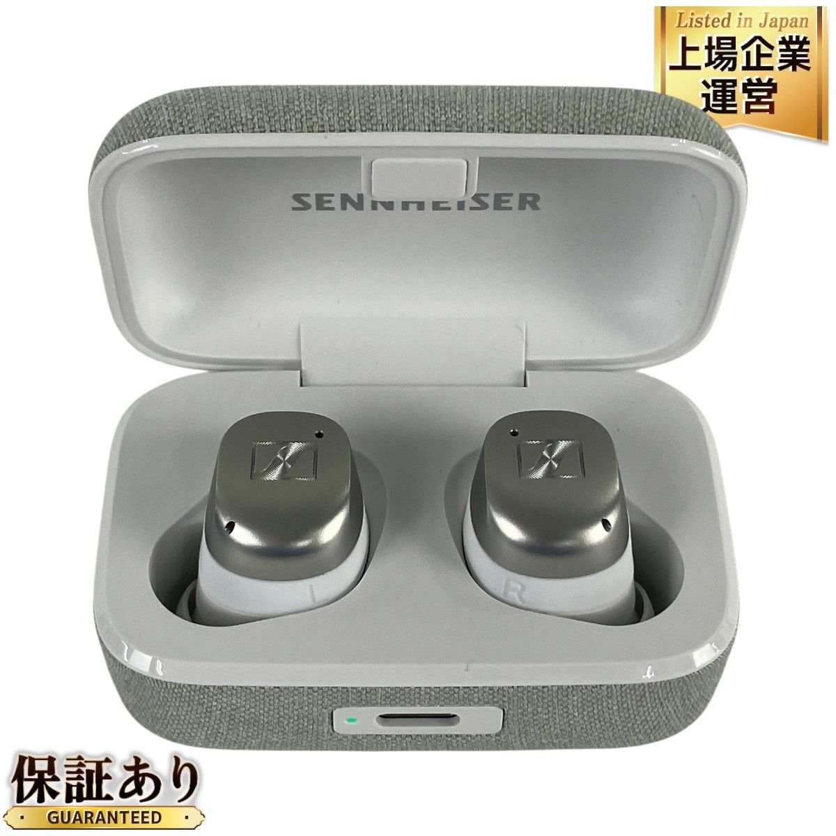 SENNHEISER ゼンハイザー MOMENTUM True Wireless 4 イヤホン ホワイト 中古 美品 Y9439866