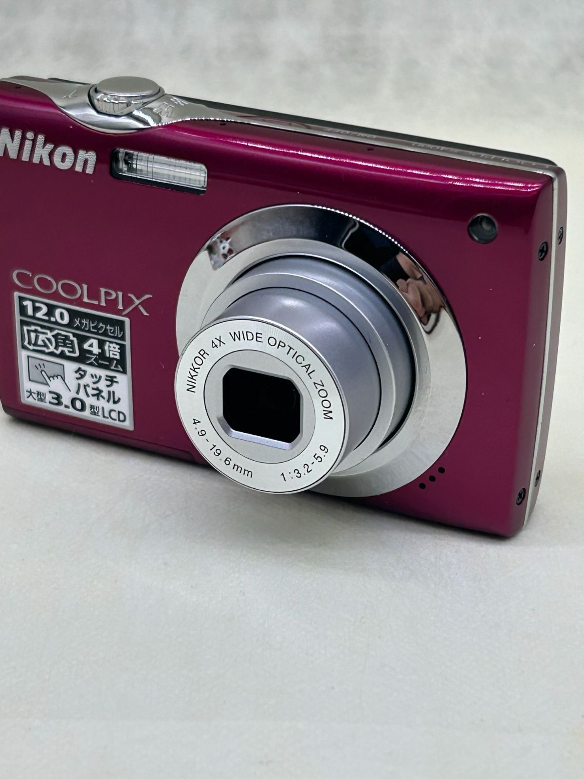 【美品】Nikon coolpix S4000 レッド　クールピクス Nikon Coolpix S4000 Red 12MP Digital Camera Touchscreen HD