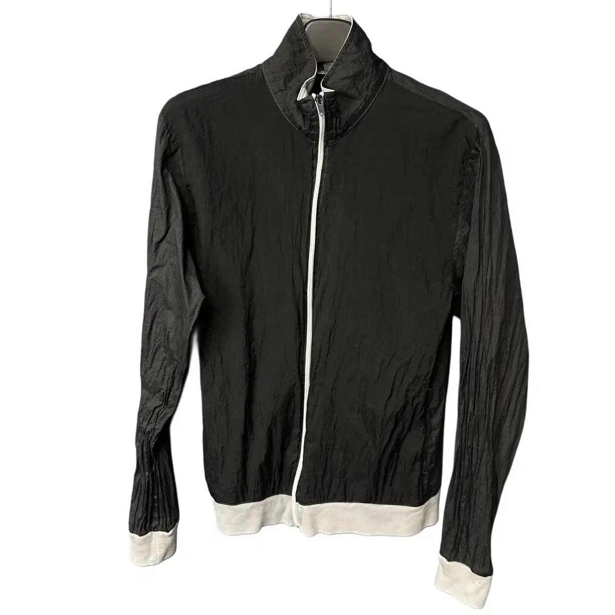 【雷市場（ポンジャン）商品韓国直送】 L American Apparel(アメリカンアパレル)) 黒 ナイロン ウインドブレーカー