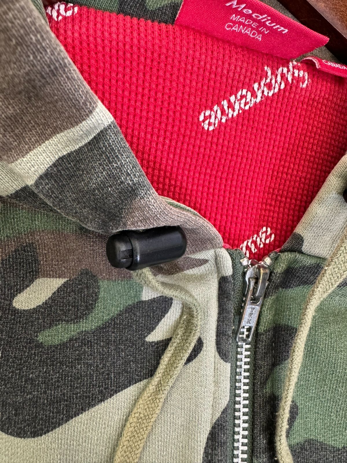 SUPREME シュプリーム 16AW Small Box Thermal Zip-Up Sweat スモール