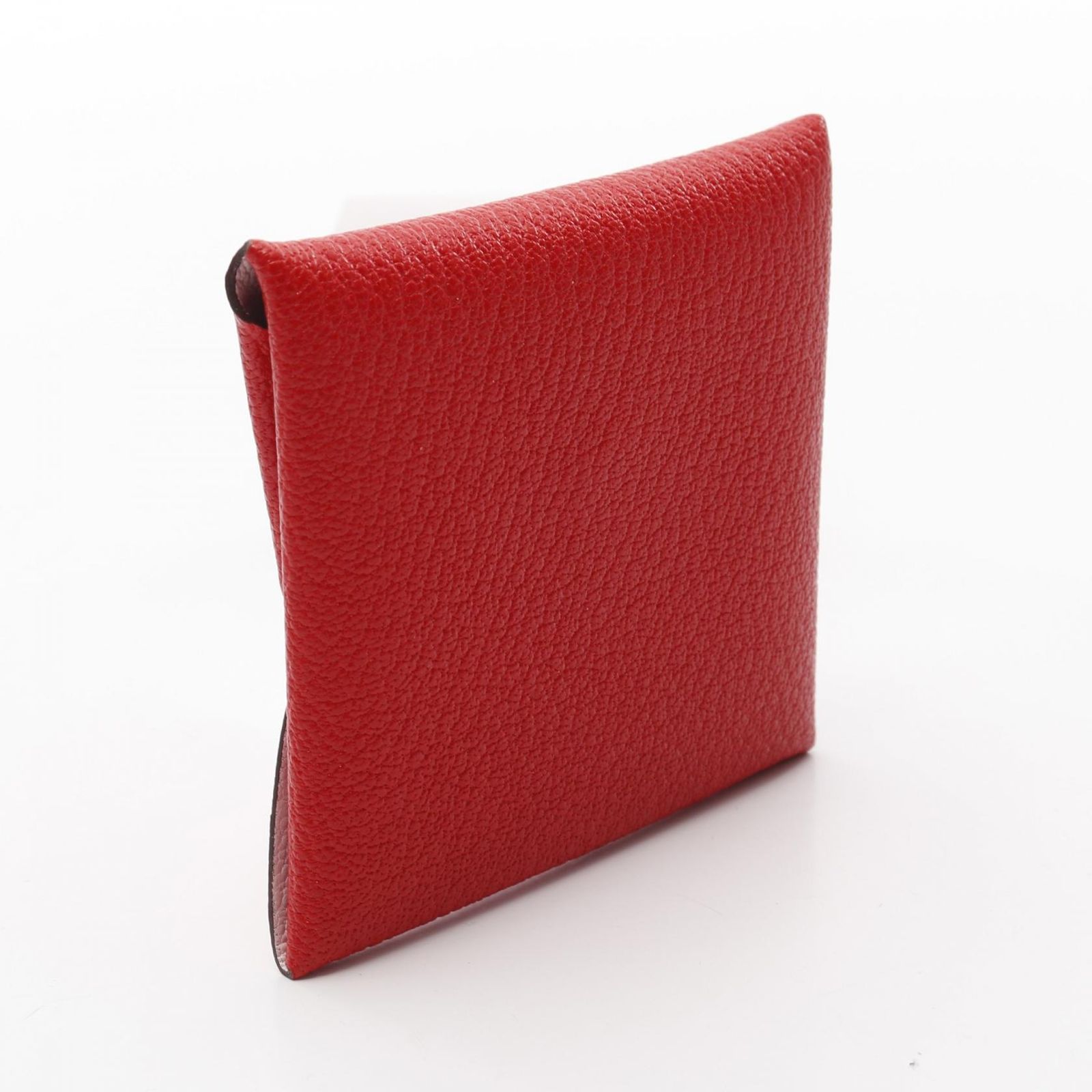 エルメス HERMES コインケース バスティア ヴェルソ ルージュドゥクー 