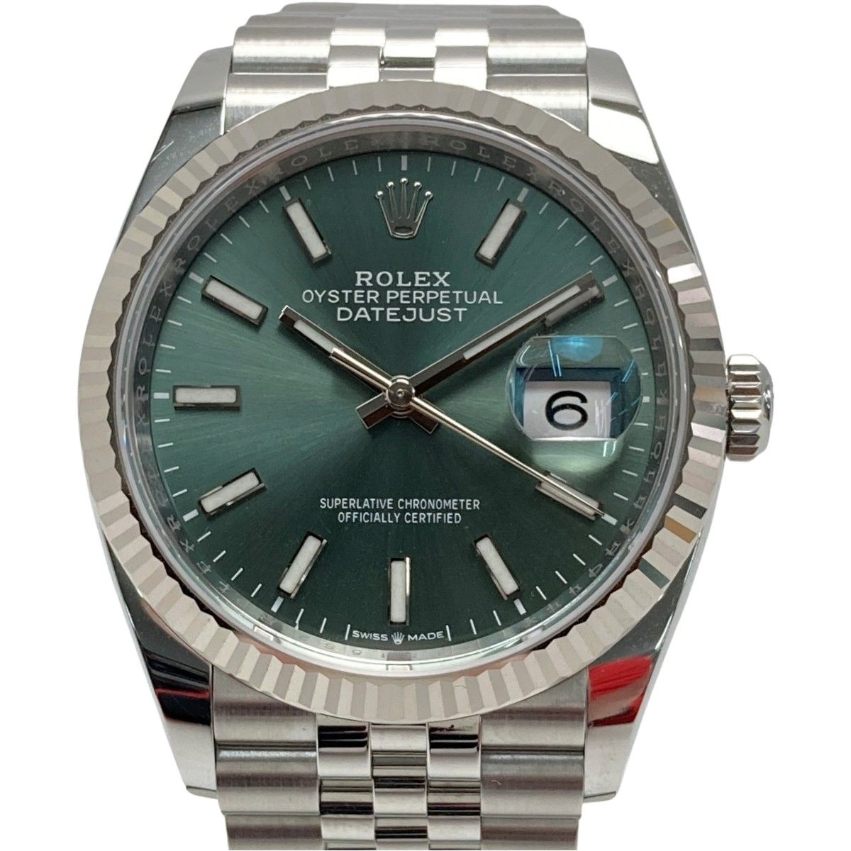 ROLEX ロレックス デイトジャスト36 126234 ミントグリーン 自動巻き