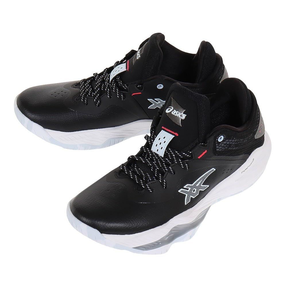 アシックス バスケットボールシューズ NOVA SURGE LOW メンズ 001 ブラック|ホワイト 25.5 cm 2E 001 ブラック|ホワイト 25.5 cm 2E