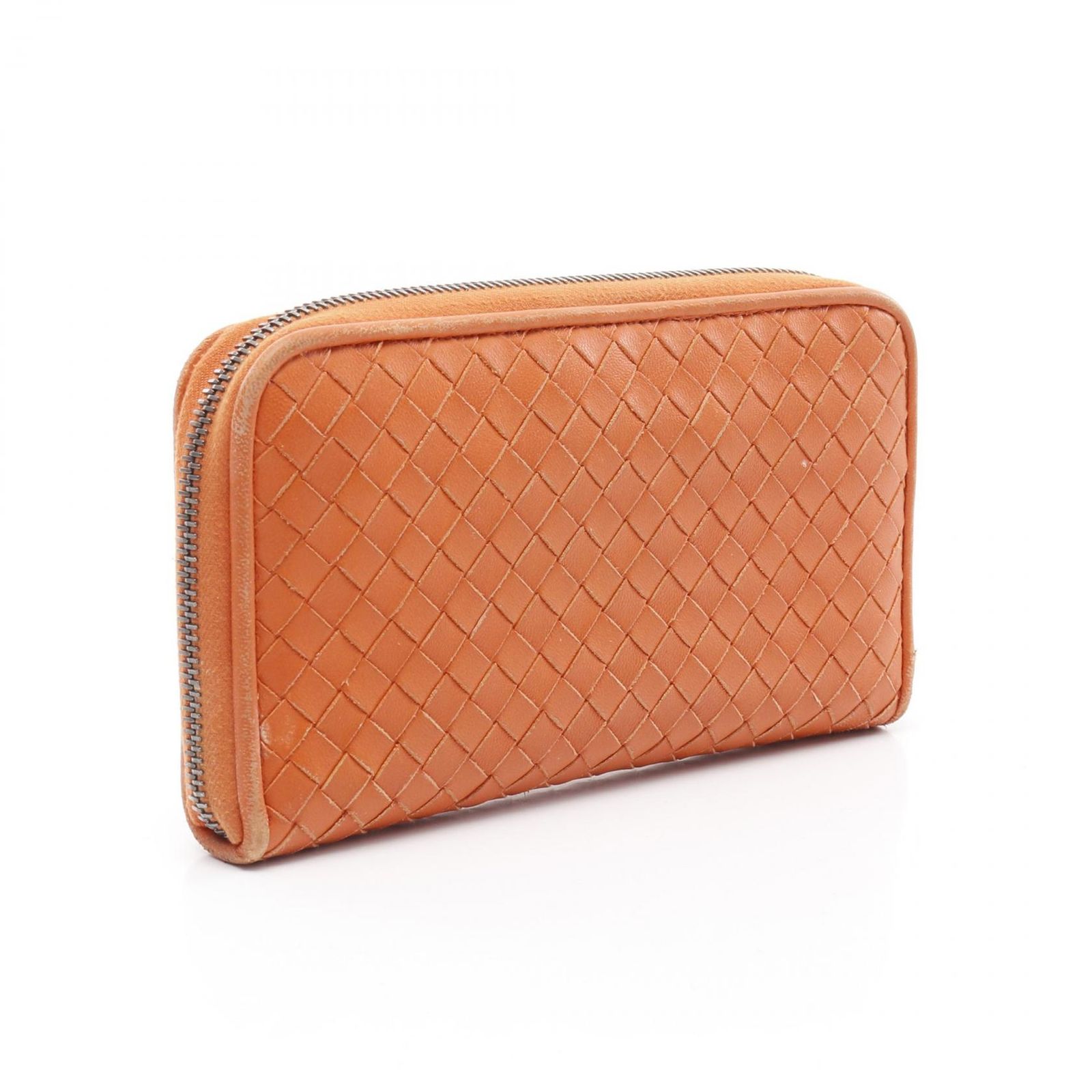 ボッテガヴェネタ BOTTEGA VENETA ラウンド長財布 イントレチャート