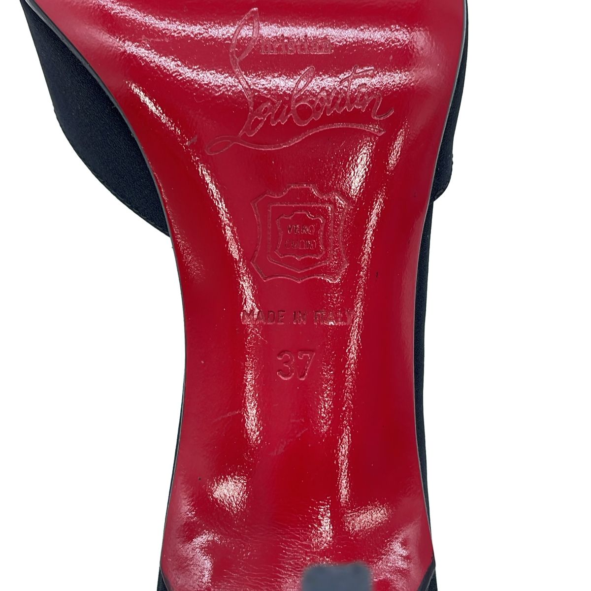 Christian Louboutinクリスチャンルブタンポインテッド39レッド Christian Louboutin クリスチャンルブタン ポインテッドトゥ