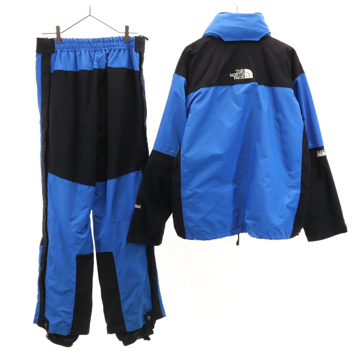 THE NORTH FACE - 古着 THE NORTH FACE ノースフェイス 00s オールド スノーボード ウェア 上下 セットアップ LL ブルー アウトドア NS-2104 メンズ THE NORTH FACE ノースフェイス 00s オールド スノーボード