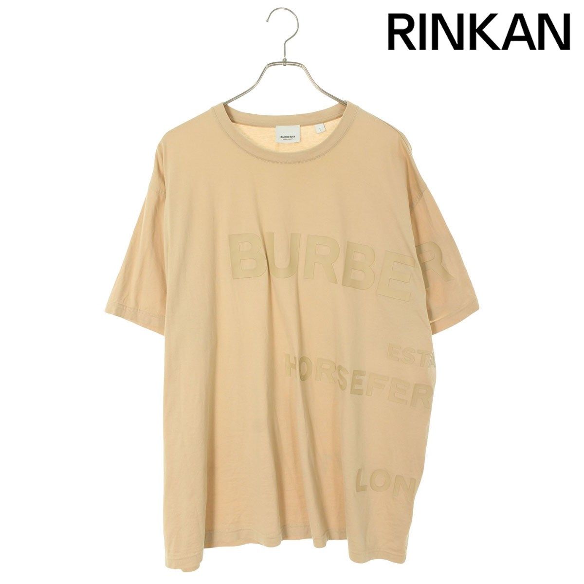 バーバリー  8051240 ホースフェリープリントTシャツ メンズ L