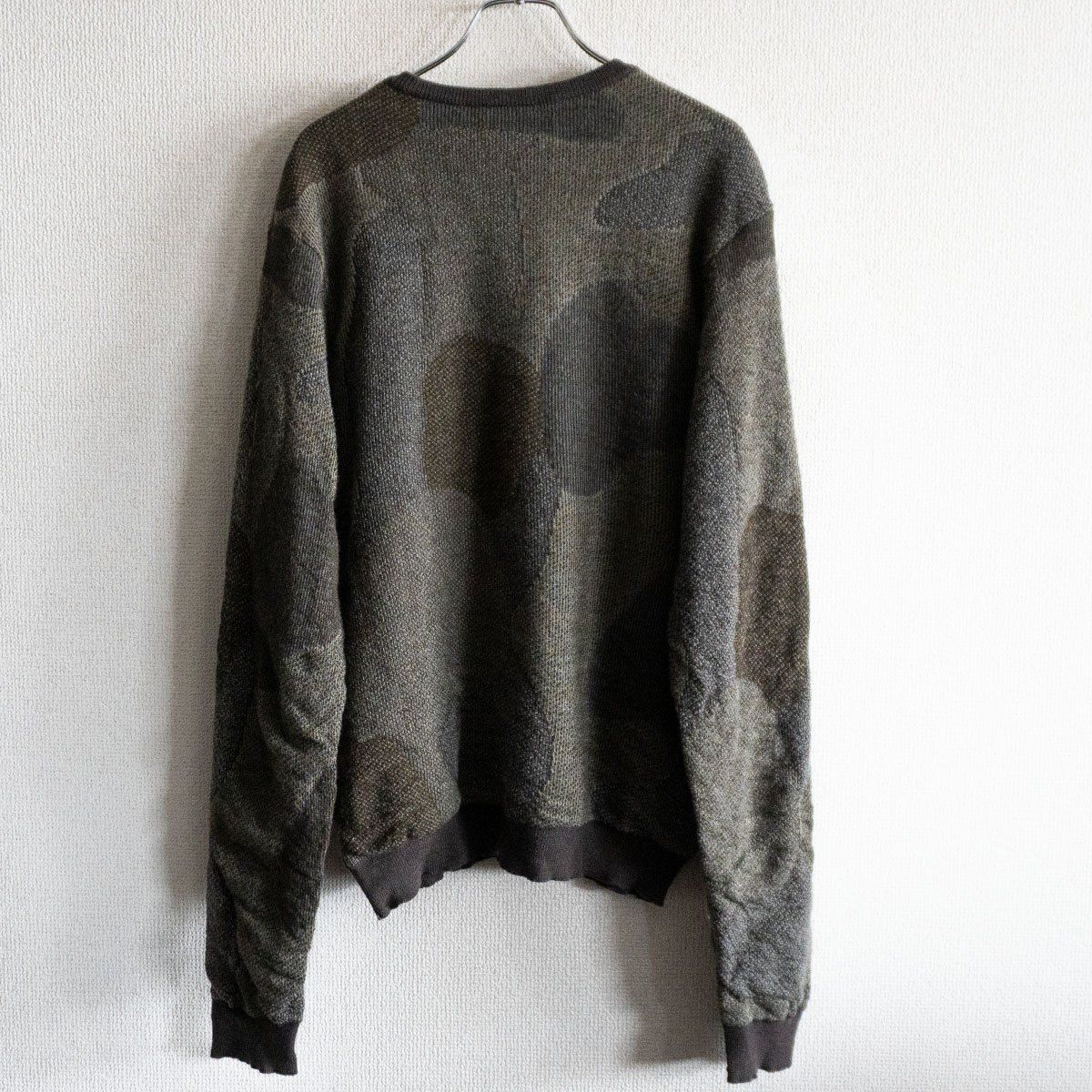 Yohji Yamamoto プールオム 04AW インサイドアウト ニット 美品】Yohji Yamamoto POUR HOMME【インサイドアウト デザイン