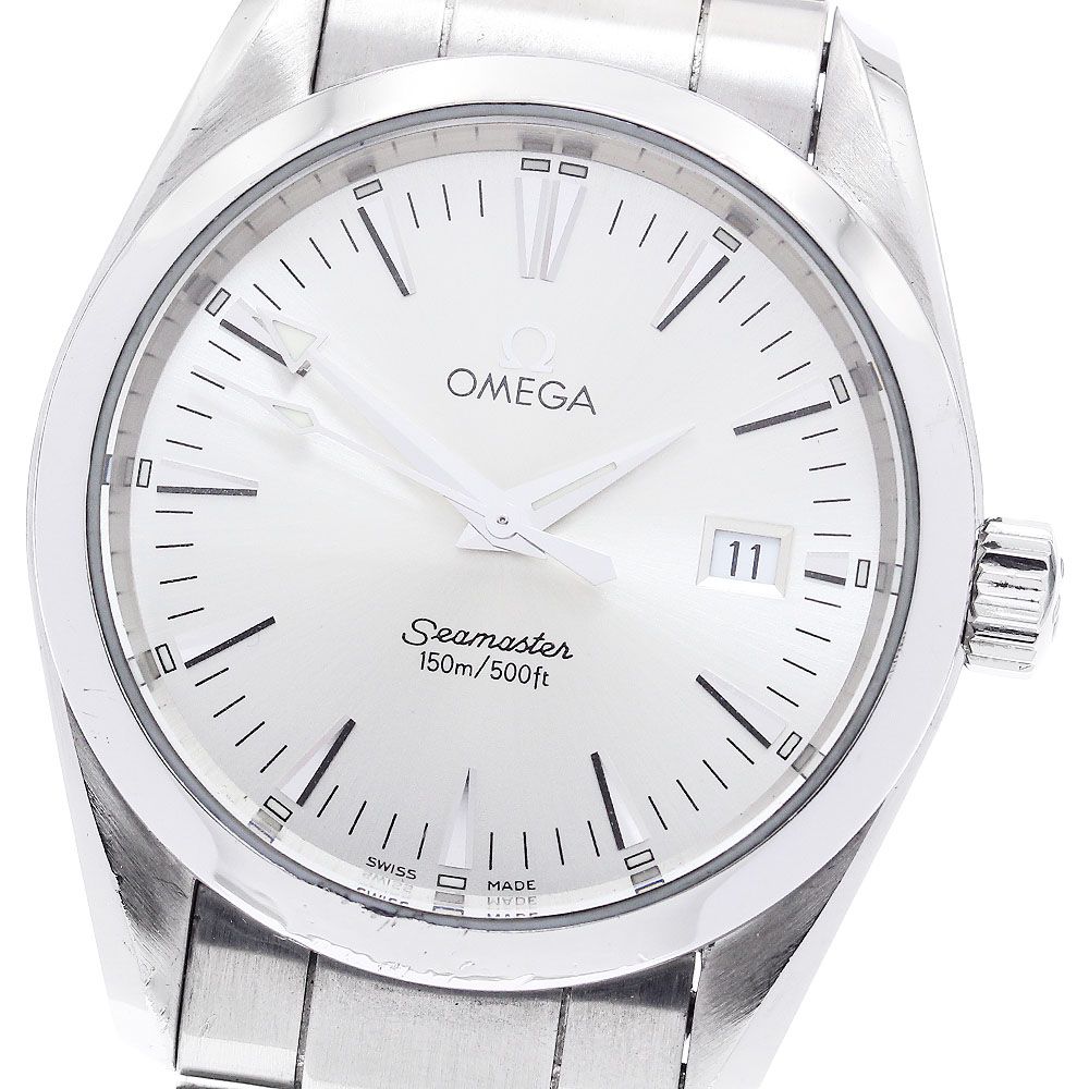オメガ OMEGA 2518.30 シーマスター アクアテラ デイト クォーツ メンズ_891713