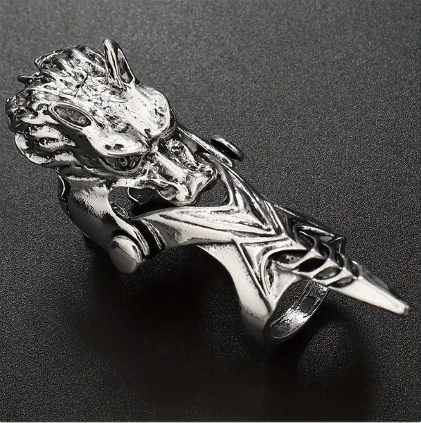 入荷！5本セット メカニカルリング パンクスタイル