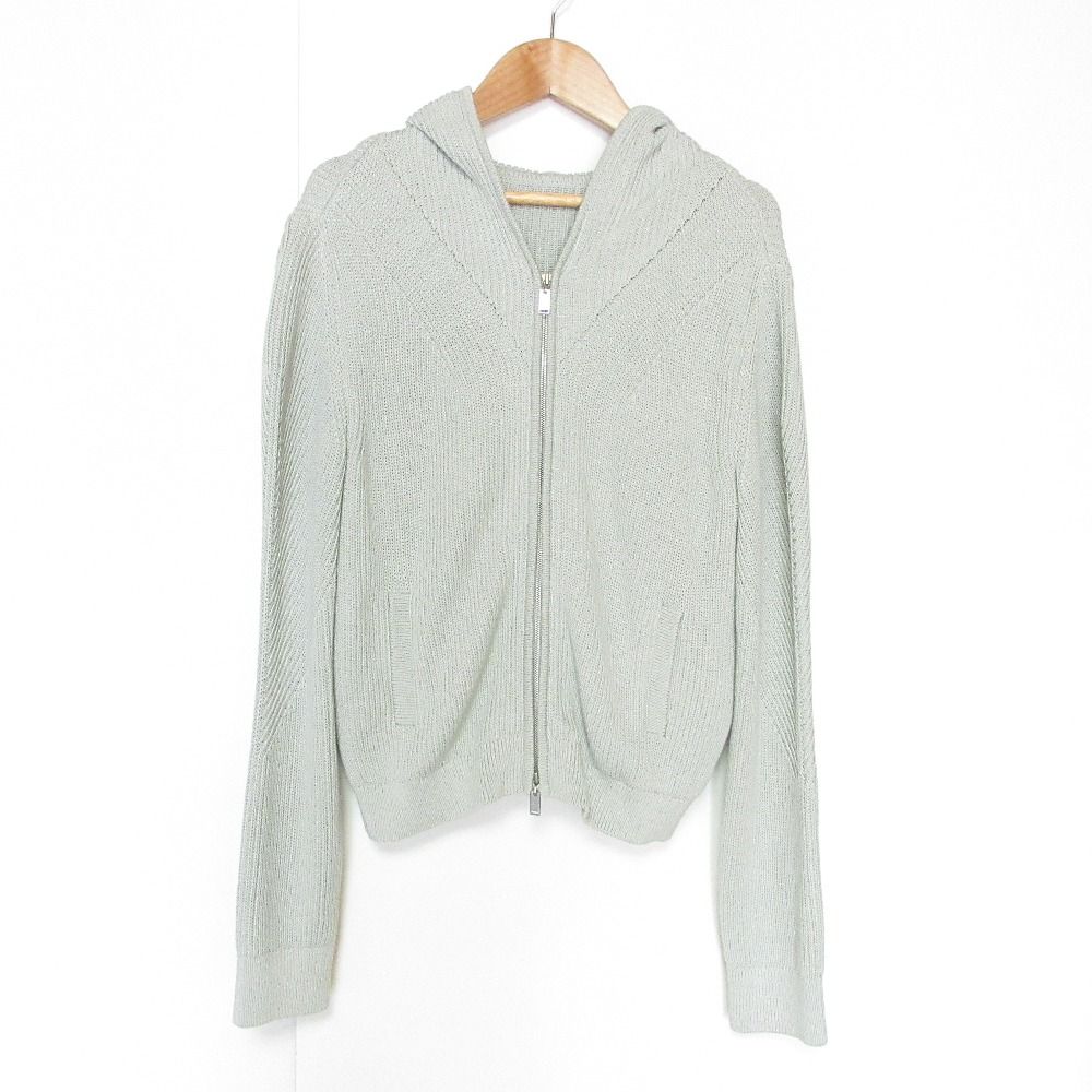 ♡極美品♡ FOXEY ロング フーディー カーディガン 38 40 ベージュ