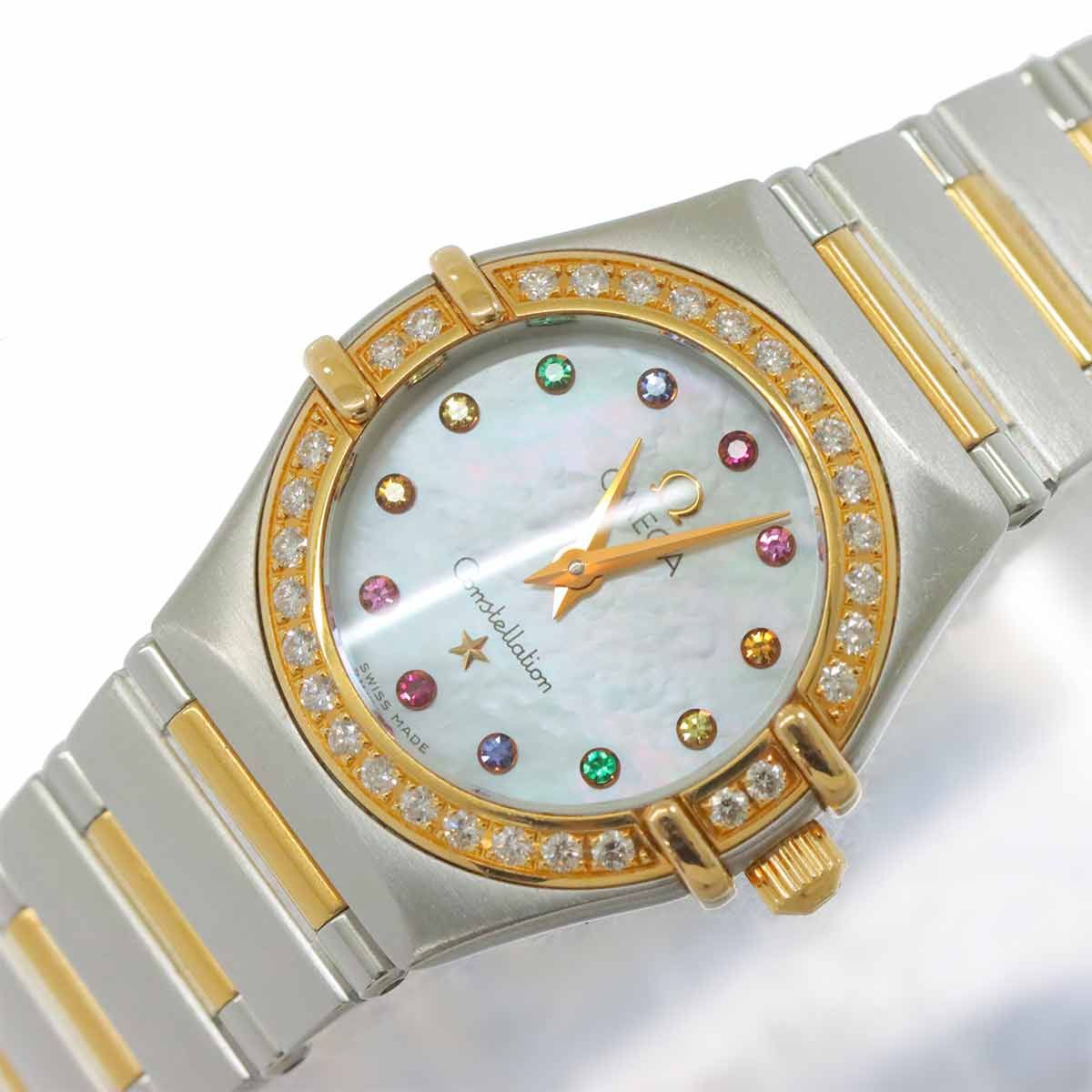 オメガ OMEGA コンステレーションミニ アイリス コンビ 1360 79