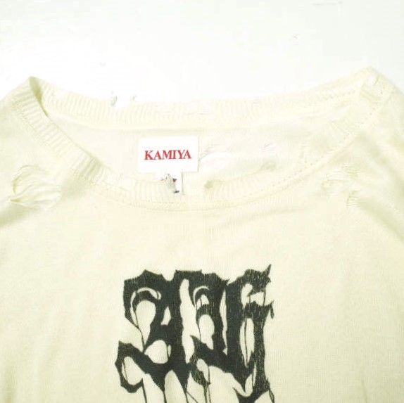 Printed Knit Tee [ G10TS024 ] Myne / マイン Printed Knit Tee [ G10TS024 ] Myne / マイン - メルカリ