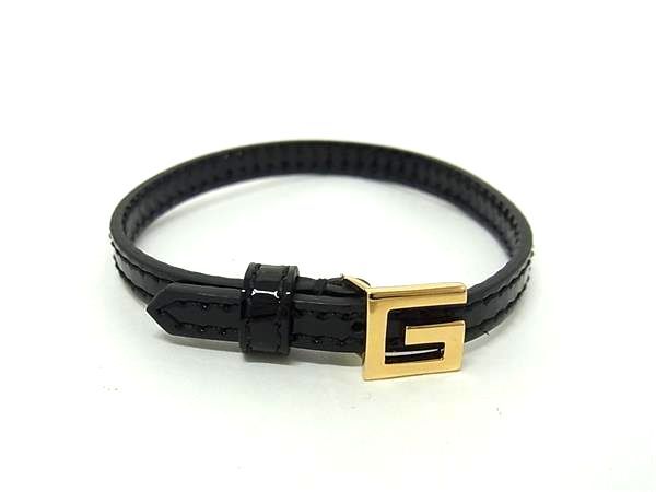グッチレザーバングル　ブレスレット 中古・古着通販】GUCCI (グッチ) ホースビットレザー