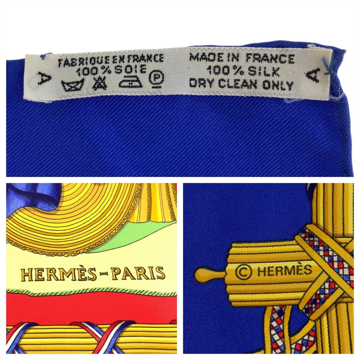 HERMES エルメス スカーフ レディース シルク カレ90 大判