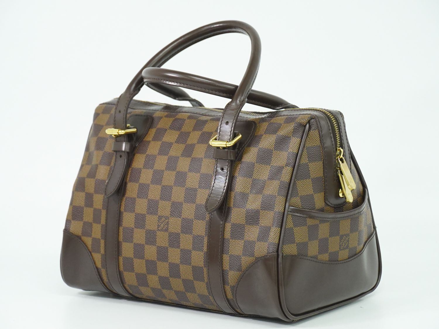 【極美品】ルイヴィトン ダミエ エベヌ ノルマンディー ハンドバッグ ブラウン LOUIS VUITTON (ルイヴィトン) ダミエ エベヌ ネオノエ 2WAY
