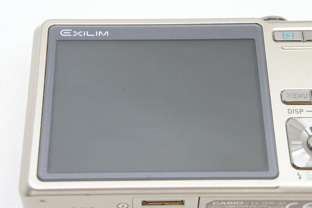 CASIO カシオ EXILIM EX-Z600 コンパクトデジタルカメラ ゴールド