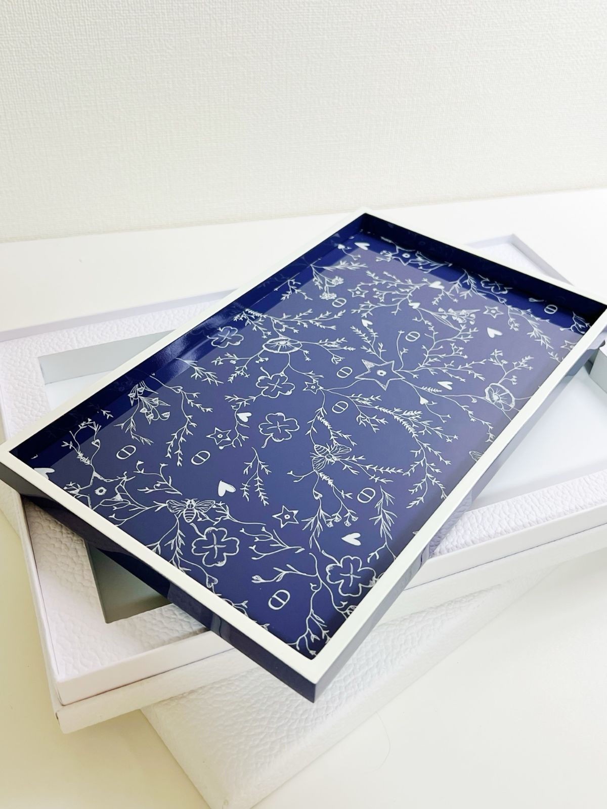 ディオール トレイ ボックス付き サイズ 18×30cm 品番 2GW81636127-006
