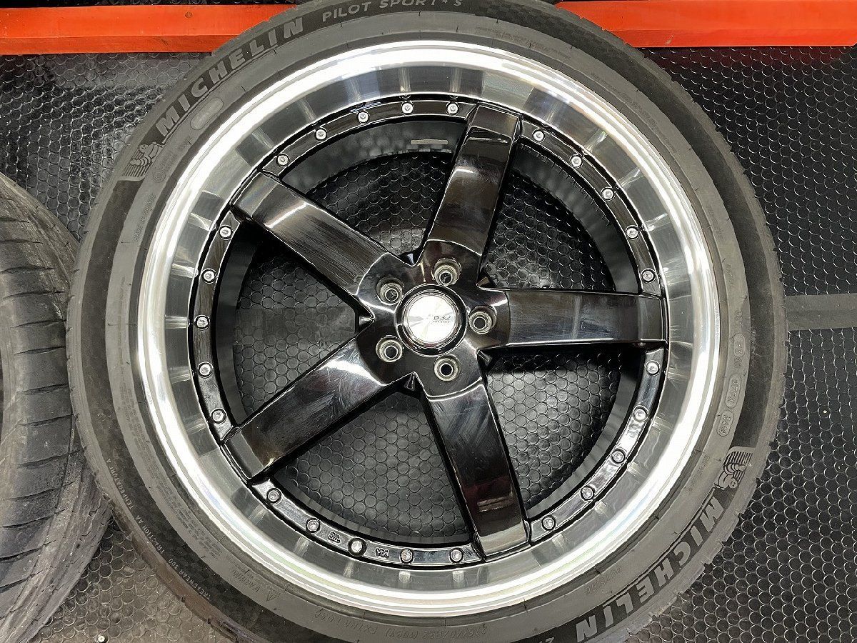 素材 走行短め MICHELIN PILOT SPORT4 S 275 40R22 夏タイヤ LOXARNY グラスターファイブ 22インチ 9J5HPCD114.3 38 レクサス RX等 STC003 歴史