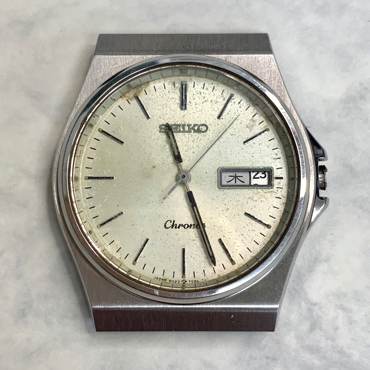 【不稼働ジャンク品⭐️腕時計】 セイコーアンチマグネティック SEIKO ANTIMAGNETIC 60G 5H23-7D20    アナログ/クォーツ　 メンズ （AYA）