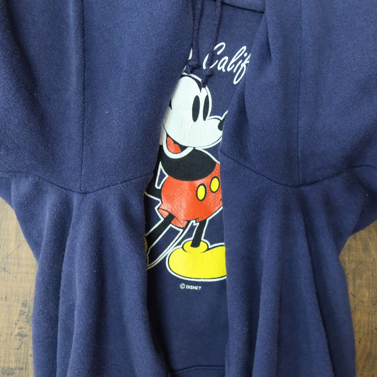 90s～ Vintage US古着☆Velva Sheen ベルバシーン ミッキー 長袖 