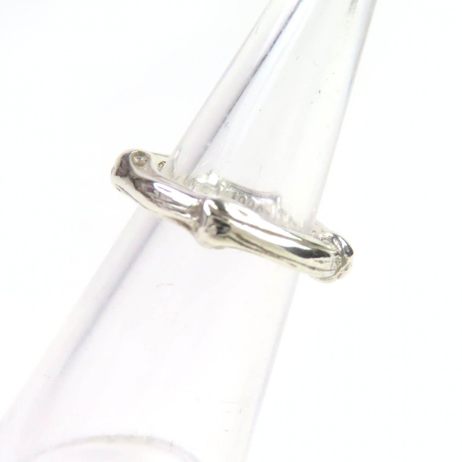 ティファニー Tiffany ビンテージ バンブー リング SV925 #5号 美品