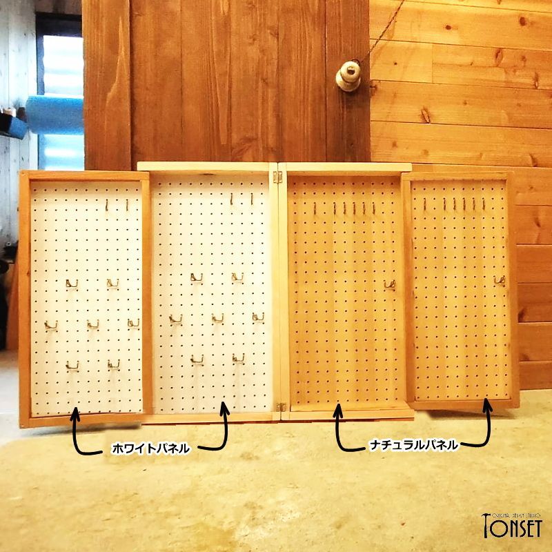 用 4面鏡モチーフ折り畳み什器バージョンⅡ ナチュラルcol