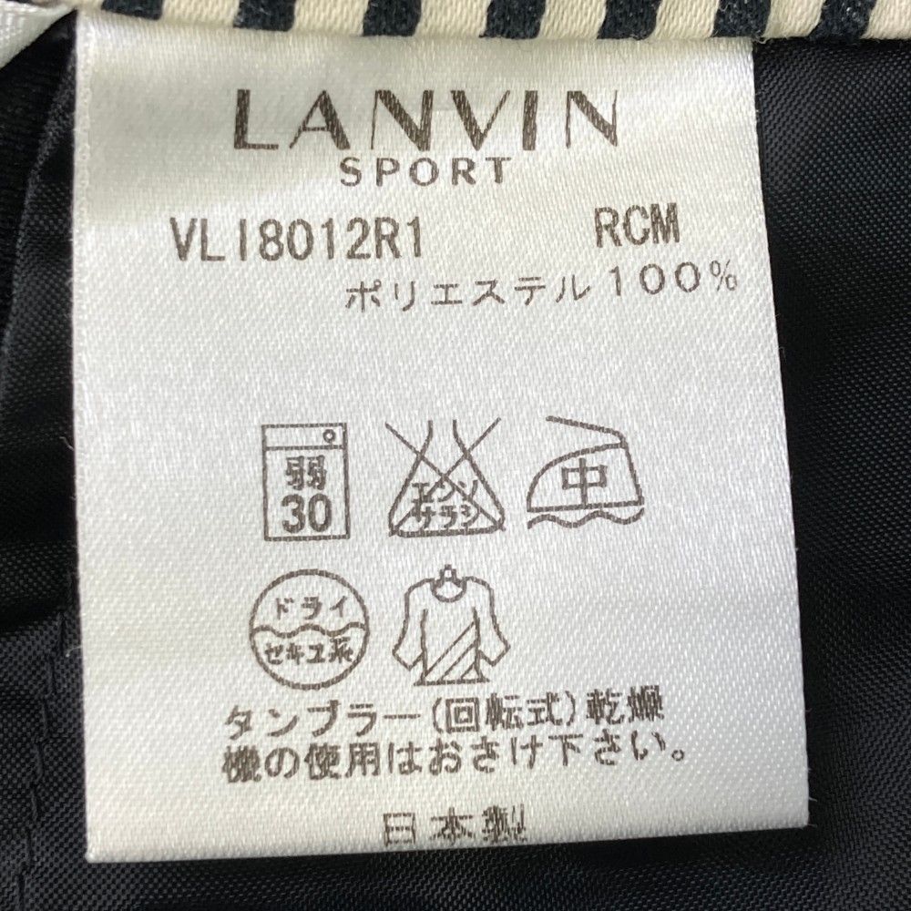 美品　大きいサイズ42 ランバンスポール　ゴルフパンツ　ブラック　Dカン サイズ：42 LANVIN SPORT ランバン スポール ロングパンツ