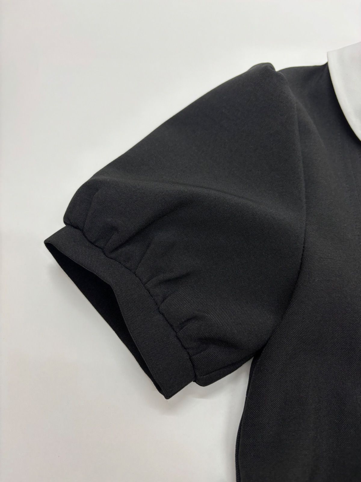 キッズワンピース フォーマル 女の子 A ライン ブラック サイズ140㎝ お受験 卒業式 STEELWINDOWSANDDOORS_COM