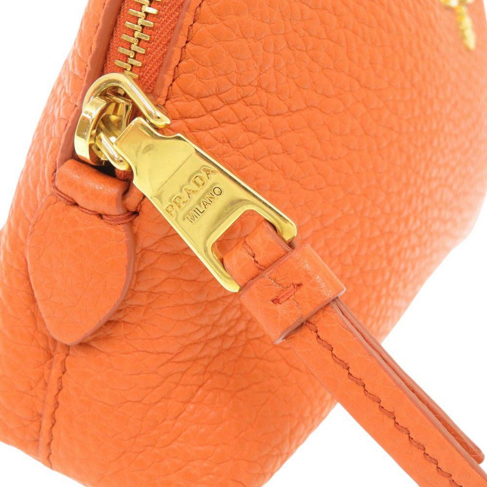 PRADA プラダ ポーチ オレンジ - 4500525A0068 楽天市場】【未使用品】PRADA プラダ ナイロン ポーチ 巾着