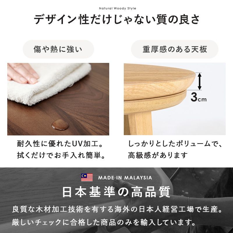 円形こたつテーブル こたつ布団