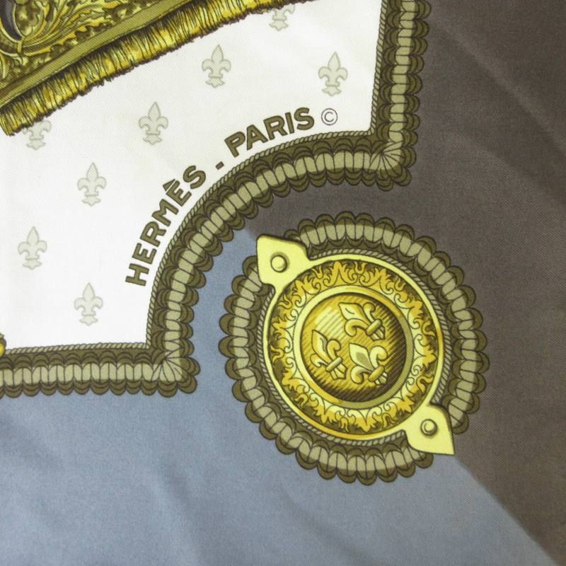 エルメス HERMES SELLES A HOUSSE カバーへの腰かけ カレ90