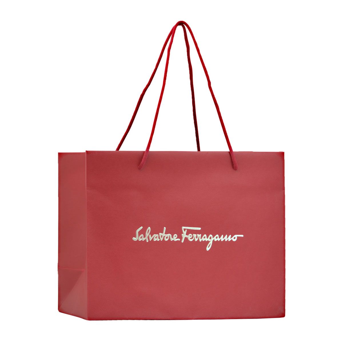 フェラガモ Ferragamo ショップ袋 紙袋 手提げ ブランド ショッパー 単品