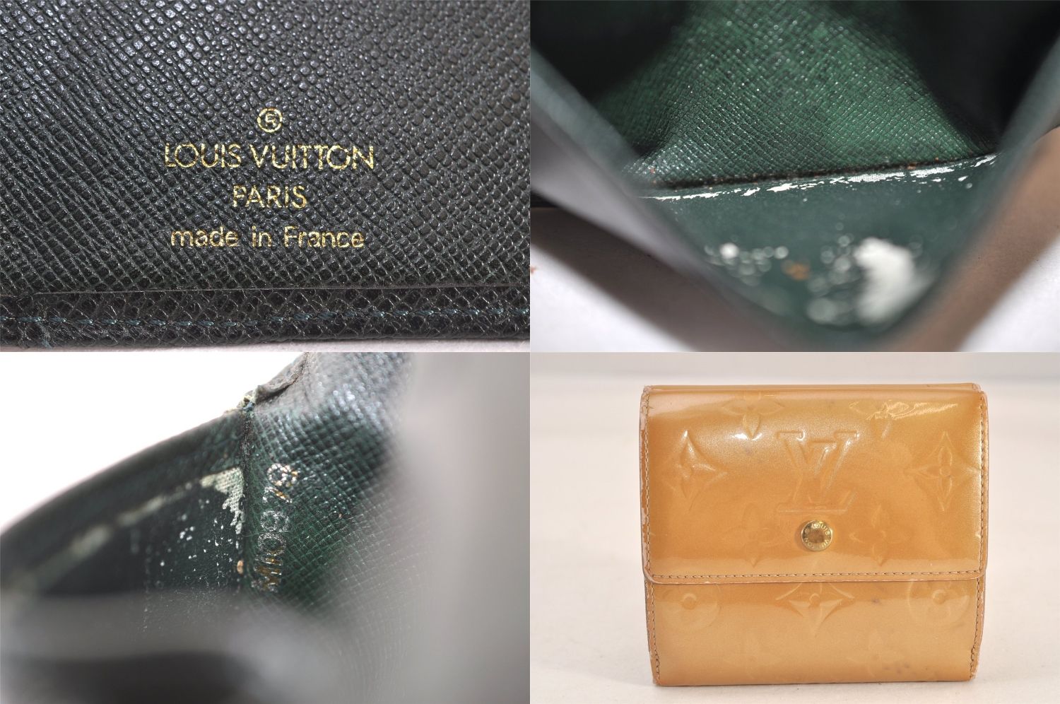 LOUIS VUITTON ルイヴィトン タイガ エピ ダミエ ヴェルニ 財布