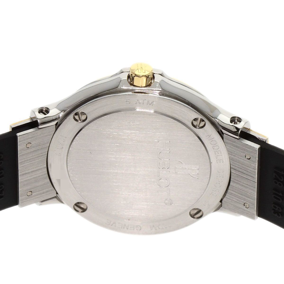 HUBLOT ウブロ 1280.2 MDMクラシック 腕時計 SS ラバー K18YG 